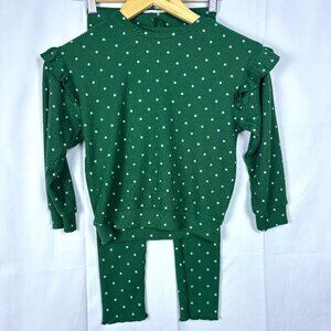 Jessica Simpson Girls 2-Piece Polka Dot Set – Size 6X